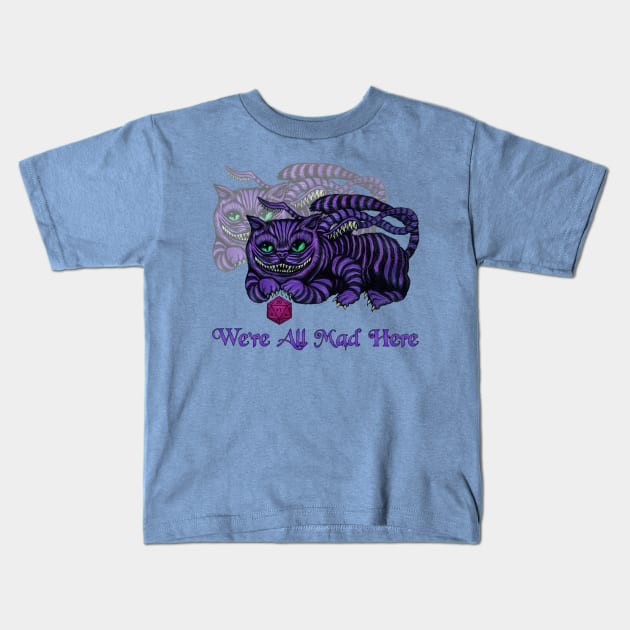 Cheshire Displacer Beast Kids T-Shirt by azhmodai